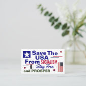 Carte De Visite Socialisme immunitaire (Debout devant)