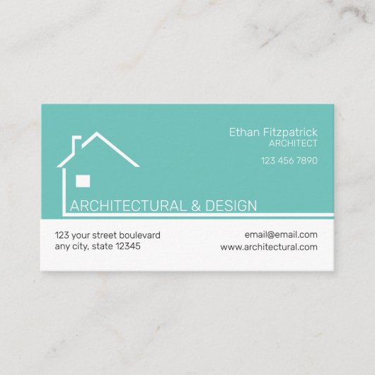 Carte De Visite Société d'architecture (Devant)