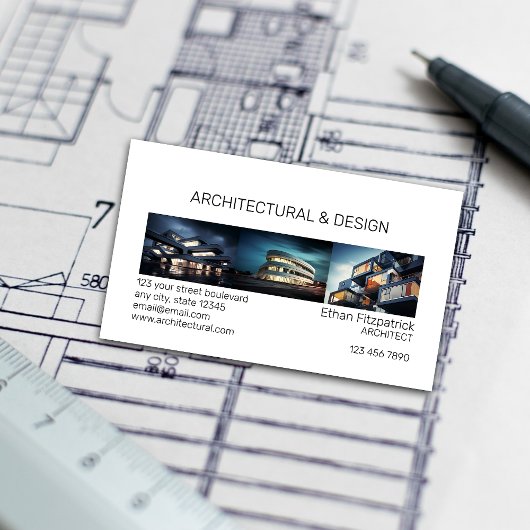 Carte De Visite Société d'architecture