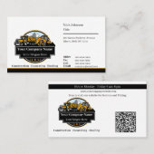 Carte De Visite Société de construction d'équipement lourd profess (Devant / Derrière)