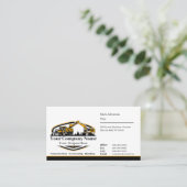 Carte De Visite Société de construction d'équipement lourd profess (Debout devant)