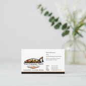 Carte De Visite Société de construction d'équipement lourd profess (Debout devant)