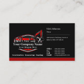 Carte De Visite Société de construction d'équipement lourd profess (Devant)