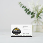 Carte De Visite Société de construction d'équipement lourd profess (Debout devant)