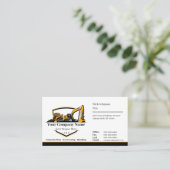 Carte De Visite Société de construction d'équipement lourd profess (Debout devant)