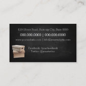 Carte De Visite Société de déménagement/Boîte/Boîtes/Société de ca (Dos)