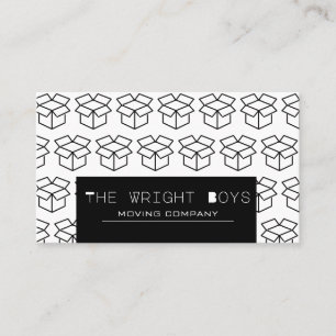 Carte De Visite Société de déménagement professionnel