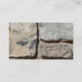 Carte De Visite Société de maçonnerie de pierre (Dos)