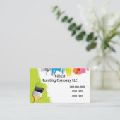 Carte De Visite Société de peinture (Debout devant)