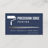 Carte De Visite Société de peinture Code QR Professionnel (Devant)