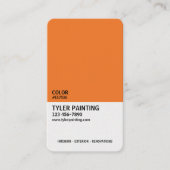 Carte De Visite Société de peinture par exemple (Devant)