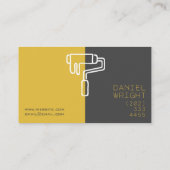 Carte De Visite Société de peinture professionnelle (Dos)