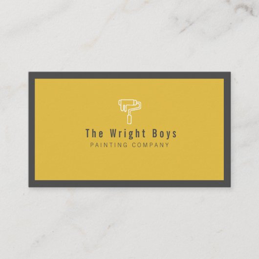 Carte De Visite Société de peinture professionnelle (Devant)