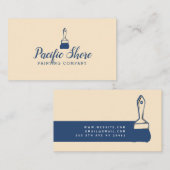 Carte De Visite Société de peinture professionnelle moderne (Devant / Derrière)