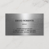 Carte De Visite Société de remorquage professionnel remorque Truck (Dos)