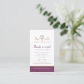 Carte De Visite Société de santé de beauté photo promo répéter cli (Debout devant)