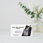 Carte De Visite Société de services de peinture (Debout devant)