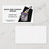 Carte De Visite Société de services de peinture (Devant / Derrière)