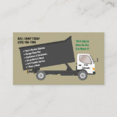 Carte De Visite Société de suppression de junk (Devant)