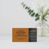 Carte De Visite Société de toiture (Debout devant)