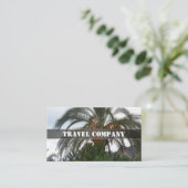 Carte De Visite Société de voyage (Debout devant)