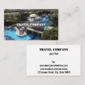 Carte De Visite Société de voyage (Devant / Derrière)