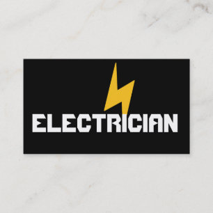 Carte De Visite Société d'électricité électrique de tension