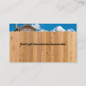 Carte De Visite Société d'escrime (Dos)