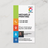 Carte De Visite Société d'Impression Professionnelle (Devant)