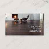 Carte De Visite Société d'installation de plancher (Dos)