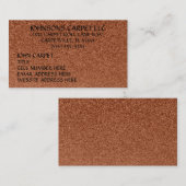 Carte De Visite Société d'installation de tapis (Devant / Derrière)