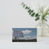 Carte De Visite Société d'installation du panneau solaire (Debout devant)