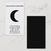 Carte De Visite société faite sur commande de lune (Devant / Derrière)