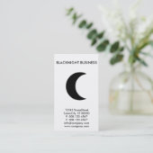 Carte De Visite société faite sur commande de lune (Debout devant)