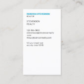 Carte De Visite Société immobilière (Dos)