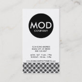 Carte De Visite société mod (Devant)