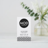 Carte De Visite société mod center (Debout devant)