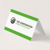 Carte De Visite Société | Modèle professionnel d'entreprise (Dos)