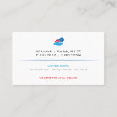 Carte De Visite Société pharmaceutique | Boutique de médicaments (Dos)