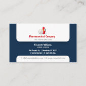 Carte De Visite Société pharmaceutique | Boutique de médicaments (Devant)