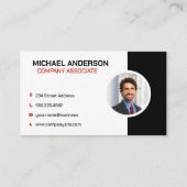 Carte De Visite Société | Professionnel d'entreprise (Devant)