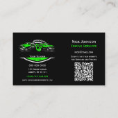 Carte De Visite Société professionnelle de remorquage, service de (Dos)