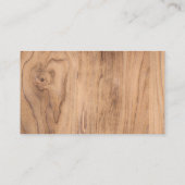 Carte De Visite Société Service Arborescence (Dos)