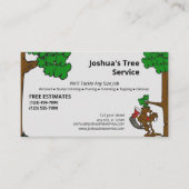 Carte De Visite Société Service Arborescence (Devant)