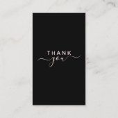 Carte De Visite Soft Pink Modern QR Code Google Review (Dos)