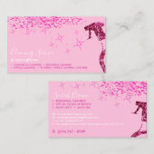 Carte De Visite Soft Pink Pro Maid Cleanhouse Spray (Devant / Derrière)