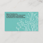 Carte De Visite Software Developer | Data Analyst Graph (Dos)