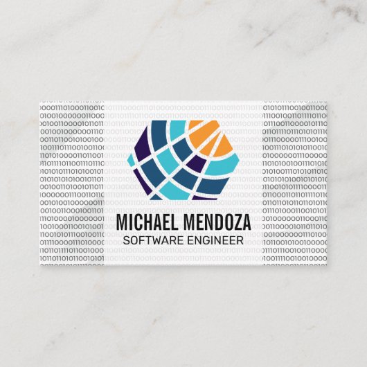 Carte De Visite Software Robotics | AI Chip Tech (Devant)