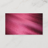 Carte De Visite Soie rouge de satin (Dos)