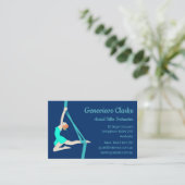 Carte De Visite Soies aériennes (Debout devant)